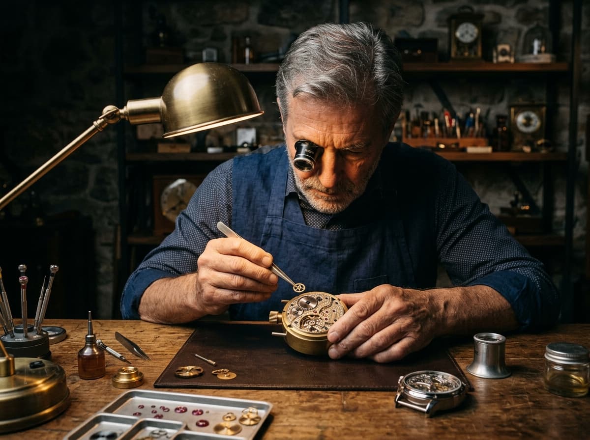 Quality watch testing and inspection at Dave Store